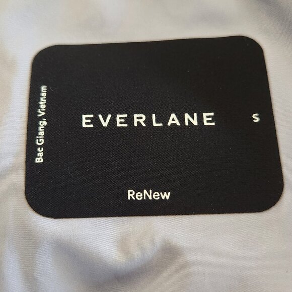 Everlane Renew puffer  double sided zipper hooded lavender coat/jacket S pockets - Picture 12 of 15